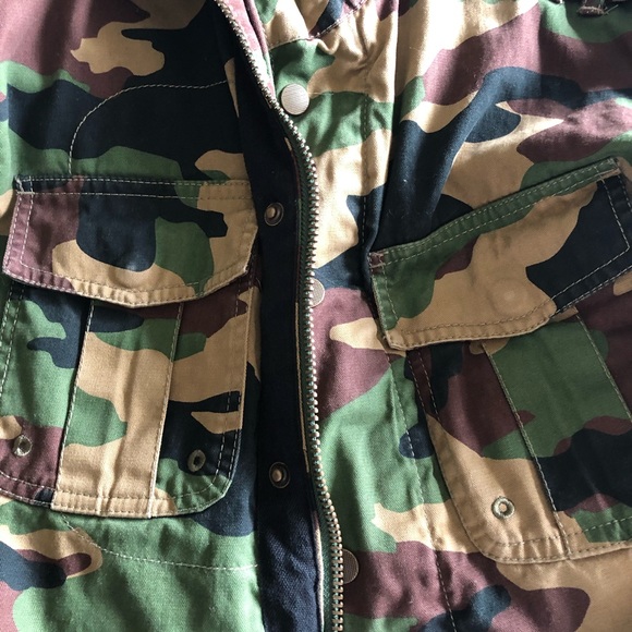 All-Son🧥 Woodland Camo Jacket - Picture 5 of 7